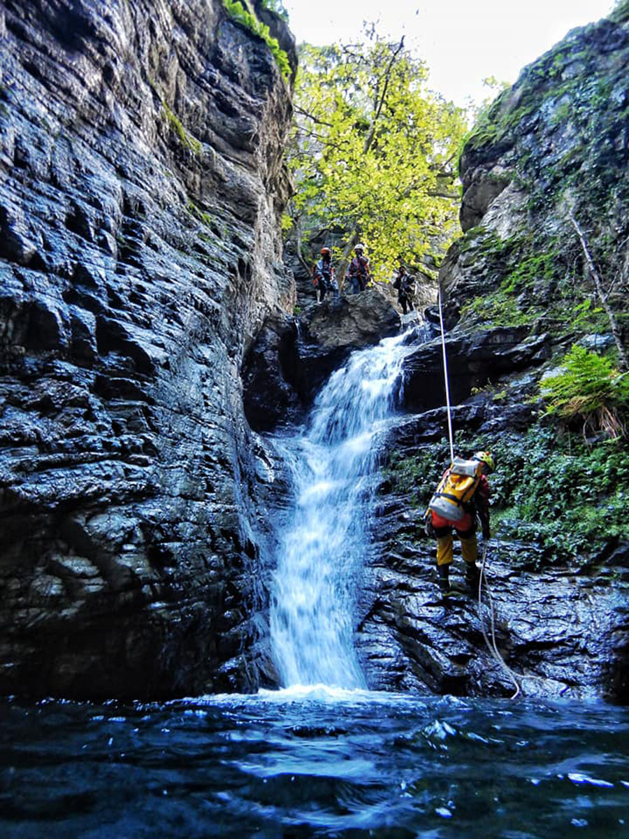 Canyoning_Sarcerei_Rappelling
